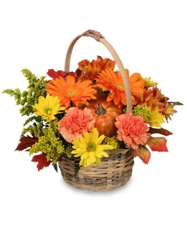Enjoy Fall! Flower Basket