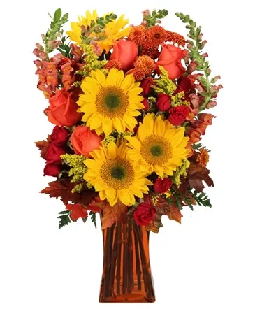 All Hail to Fall! Flower Arrangement in Columbia, IL | MEMORY LANE FLORAL