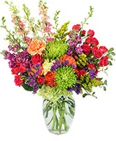 Colorful Blooms Flower Arrangement