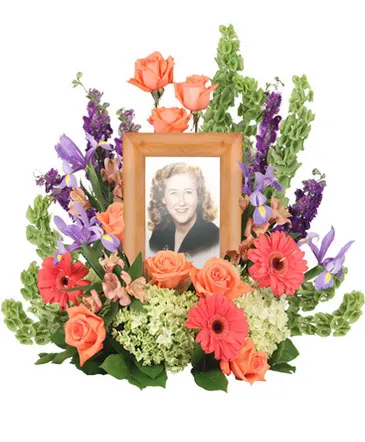 Bittersweet Twilight Memorial Memorial Flowers   (frame not included)  in Columbia, IL | MEMORY LANE FLORAL