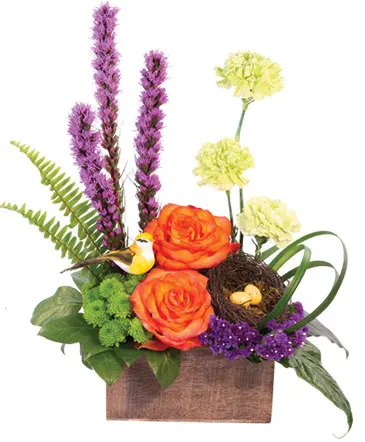 Brush of Blooms Flower Arrangement in Columbia, IL | MEMORY LANE FLORAL