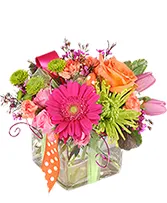 Happy Thoughts Colorful Bouquet