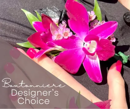 Designer's Choice  Boutonniere