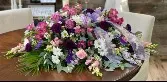 Feminine Serenity Casket Spray