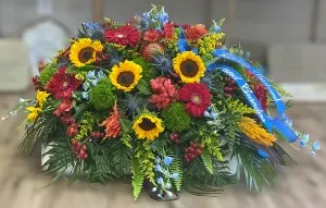 Fields of Remembrance Casket Spray