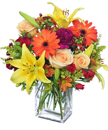Floral Spectacular Flower Vase in Columbia, IL | MEMORY LANE FLORAL