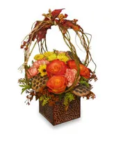 LEAVES OF AUTUMN Flower Arrangement