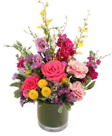 Fun Fuchsia Floral Design in Columbia, IL | MEMORY LANE FLORAL