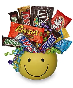 CANDY BOUQUET Gift Basket in Columbia, IL | MEMORY LANE FLORAL