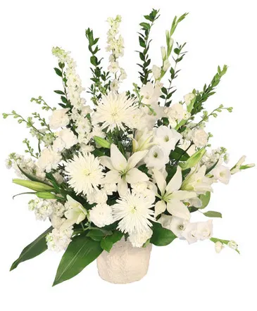 Graceful Devotion Funeral Flowers in Columbia, IL | MEMORY LANE FLORAL