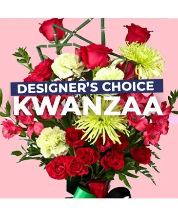 Kwanzaa Florals Designer's Choice in Columbia, IL | MEMORY LANE FLORAL