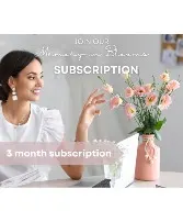 Memory in Blooms Subscription 3 Months of Floral Arrangements