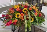 Nature's Embrace Casket Spray