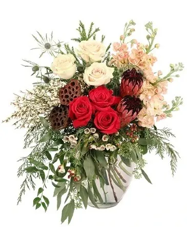 Nature's Majesty Vase Arrangement in Columbia, IL | MEMORY LANE FLORAL