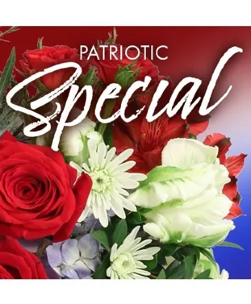 Patriotic Special Designer's Choice in Columbia, IL | MEMORY LANE FLORAL