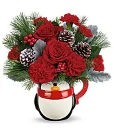 Perky Penguin Bouquet - LIMITED EDITION Floral Design