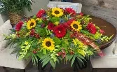 Radiant Remembrance Casket Spray
