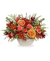 Radiantly Rustic Centerpiece - LIMITED EDITION Floral Design