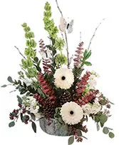 Rustic Moonlight Floral Arrangement