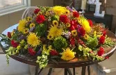 Sunny Meadow Tribute Casket Spray
