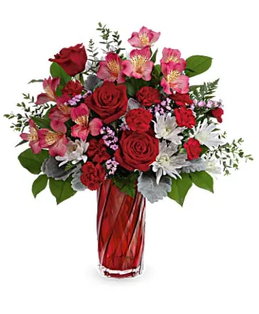 Swirling Splendor Bouquet - LIMTED EDITION Floral Arrangement in Columbia, IL | MEMORY LANE FLORAL