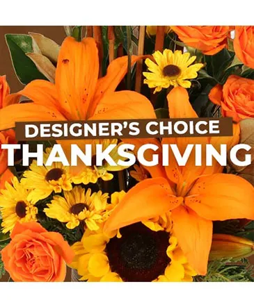 Thanksgiving Designer's Choice Custom Arrangement in Columbia, IL | MEMORY LANE FLORAL