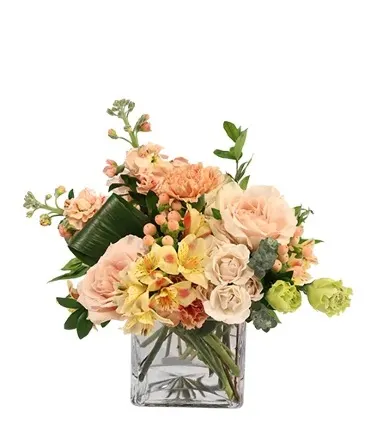 Timelessly Tranquil Vase Arrangement  in Columbia, IL | MEMORY LANE FLORAL