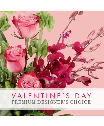 Valentine's Day Premium Designer's Choice in Columbia, IL | MEMORY LANE FLORAL
