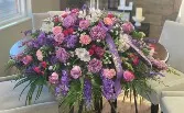 Whisper of Elegance Casket Spray