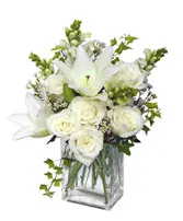 Wonderful White Bouquet of Flowers